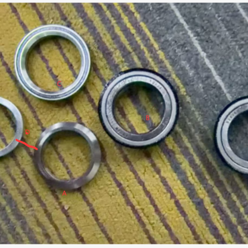KuKirin G4 bearings ABCDE version